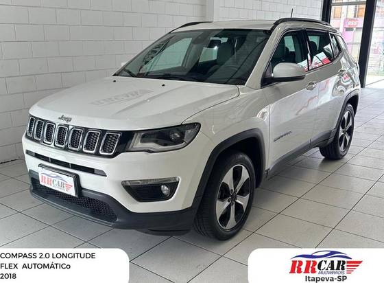 JEEP COMPASS 2.0 16V FLEX LONGITUDE AUTOMÁTICO JEEP COMPASS 2.0 16V FLEX LONGITUDE AUTOMÁTICO